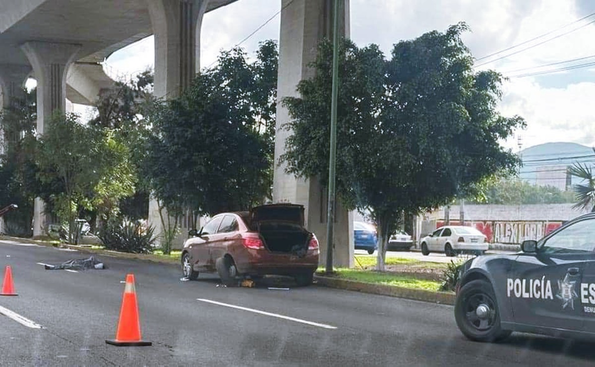 Ponchadura de llanta provoca muerte de automovilista en Periférico Norte; fue arrollado mientras cambiaba neumático