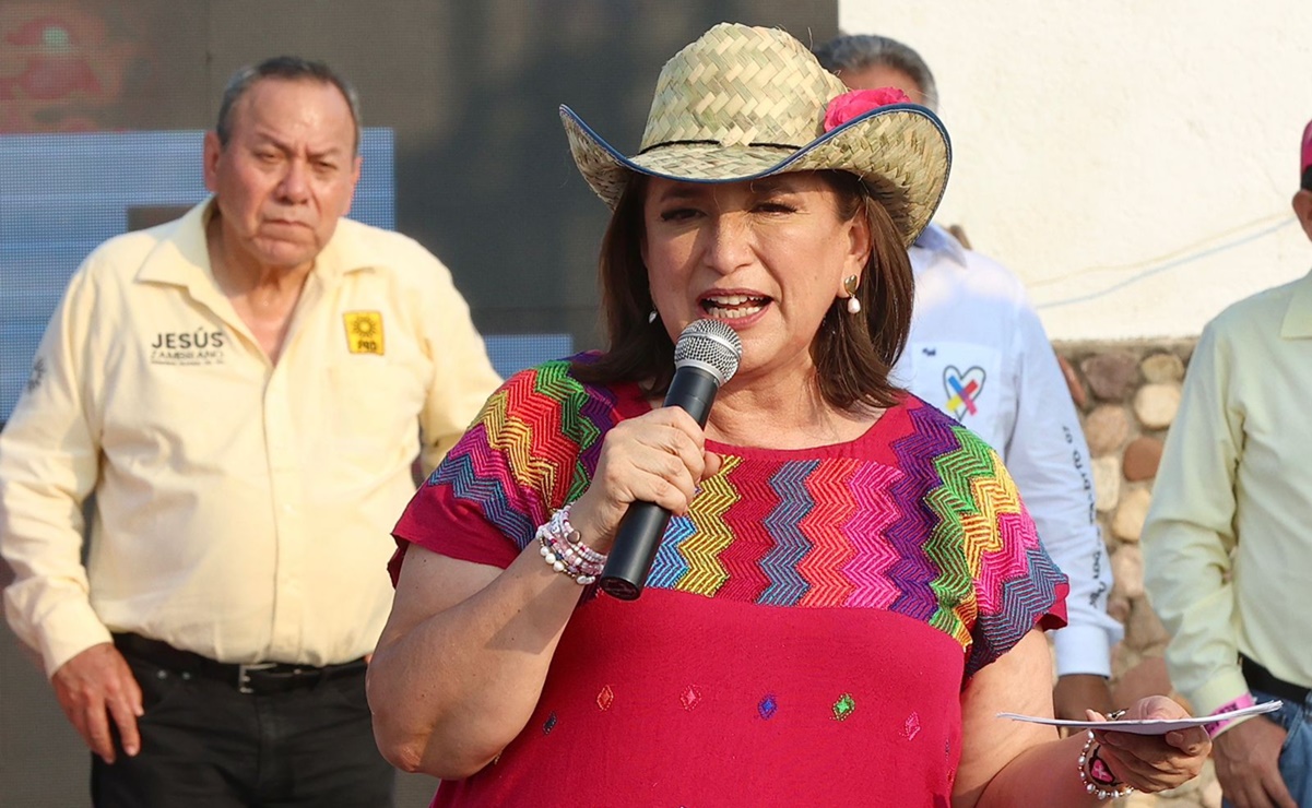 Xóchitl Gálvez asegura que, de ganar las elecciones, será la “Presidenta del agua”