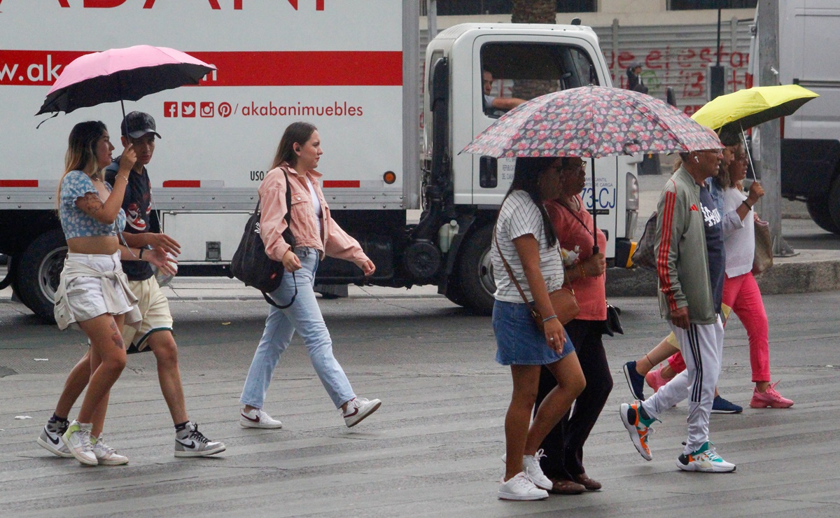 Clima CDMX: Lluvias con chubascos, actividad eléctrica y posible caída de granizo hoy, 6 de junio