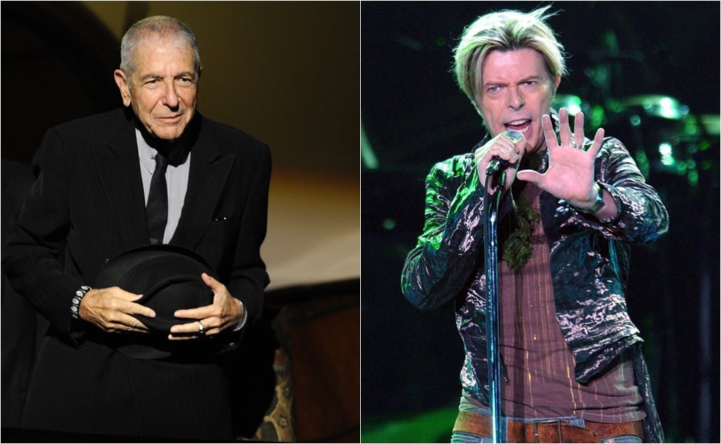 David Bowie y Leonard Cohen, nominados a los Brit Awards