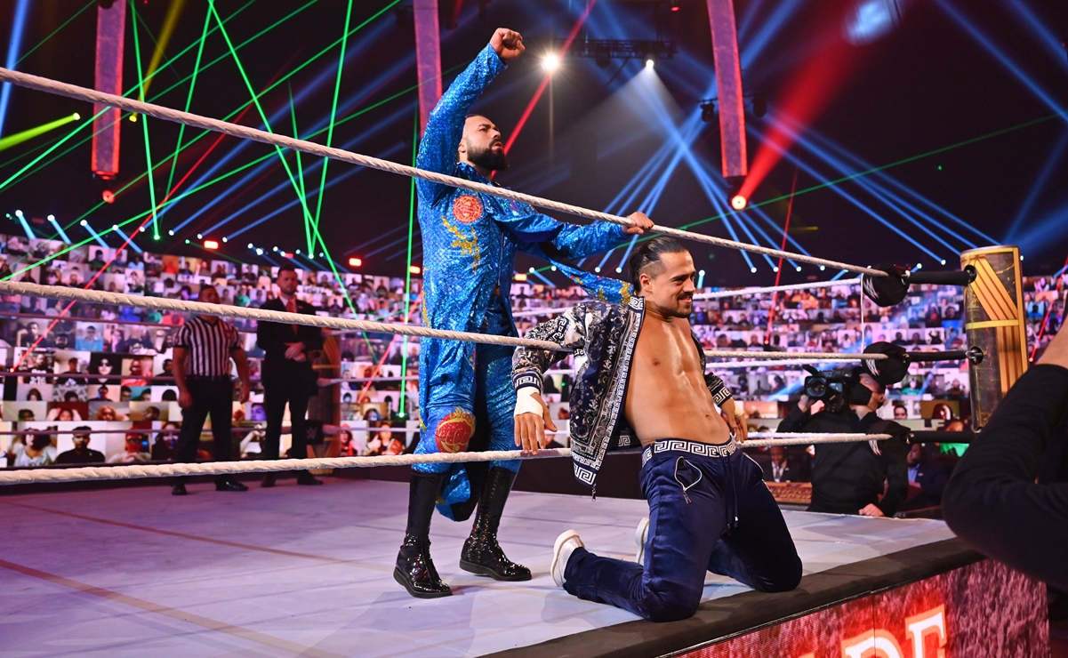 Andrade y Ángel Garza sufren polémica derrota en WWE Clash Of Champions