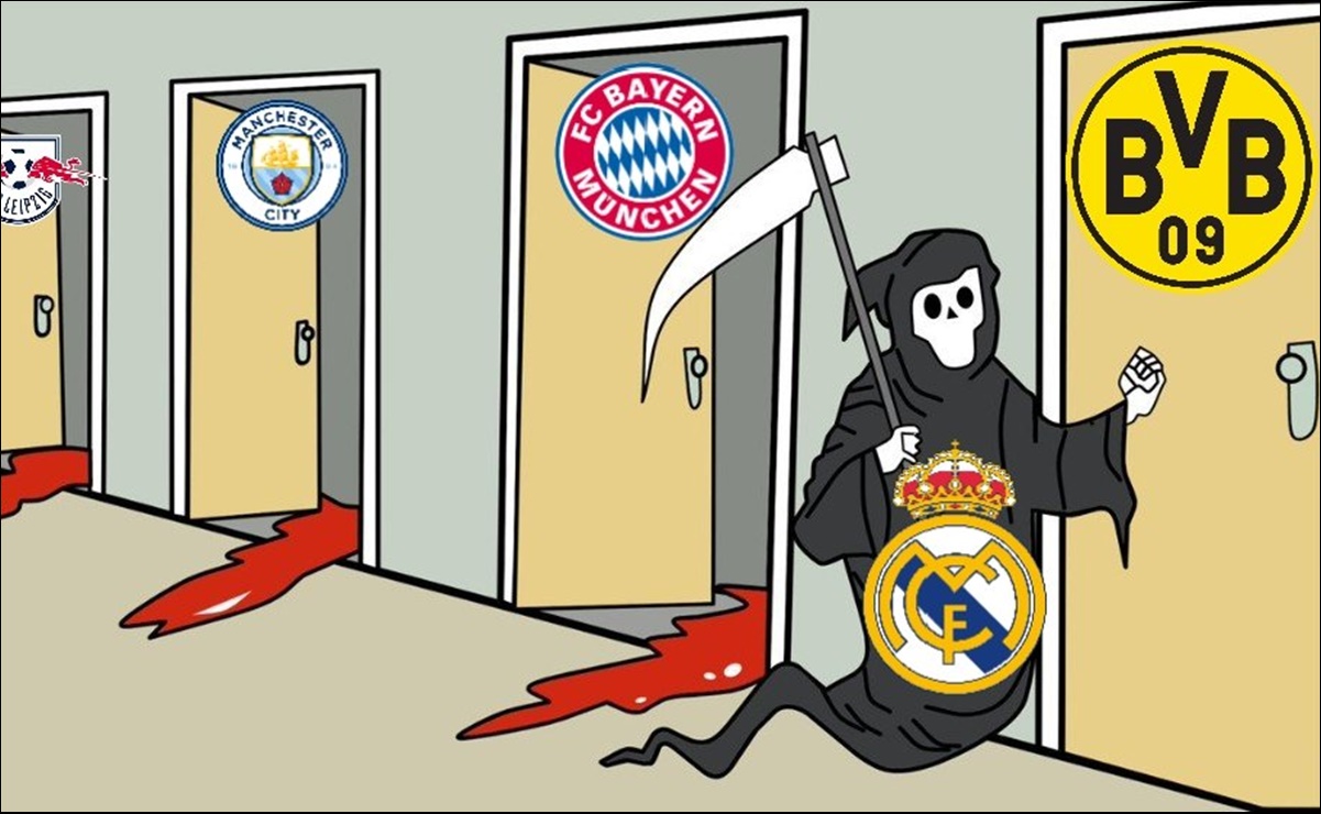 Real Madrid tuvo épica remontada en la Champions y los memes no tardaron en llegar