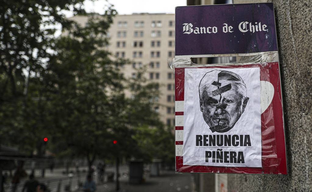 Gobierno de Chile apura reformas en el Congreso en sexto día de protestas