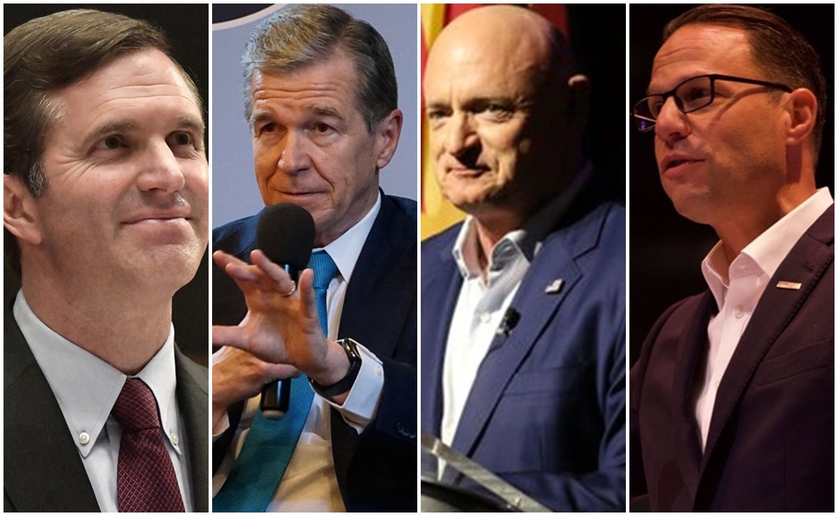Los posibles candidatos a "número dos" de Kamala Harris: tres gobernadores y un senador
