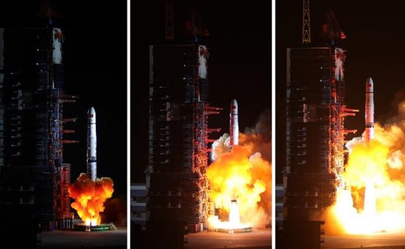 China lanza un satélite a la órbita lunar