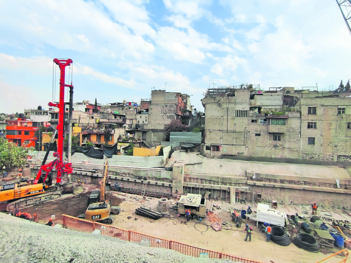 Reanudan trabajos del Tren Interurbano en Álvaro Obregón