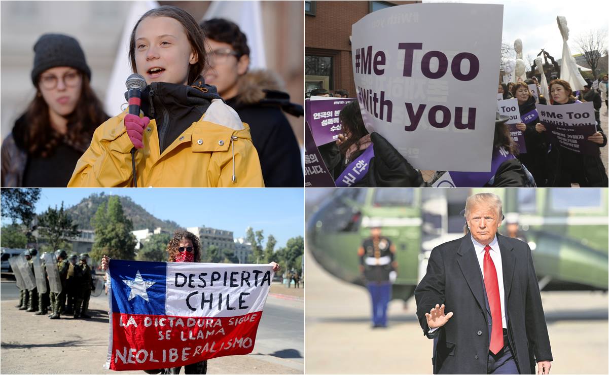 Trump, #MeToo, protestas sociales; los eventos que marcaron la década de 2010