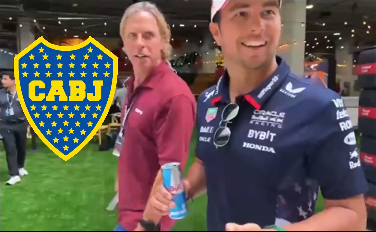 VIDEO: Checo Pérez confesó que es aficionado de Boca Juniors