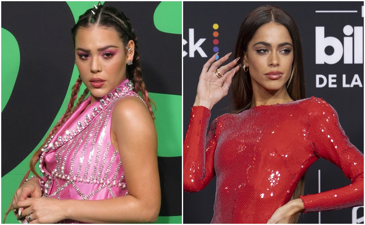 Danna Paola… ¿le copia el estilo a Tini Stoessel? Internet se inunda de comparaciones entre ambas