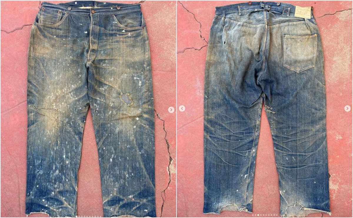 Unos jeans Levi's de 1880 se venden en 76 mil dólares en reciente subasta
