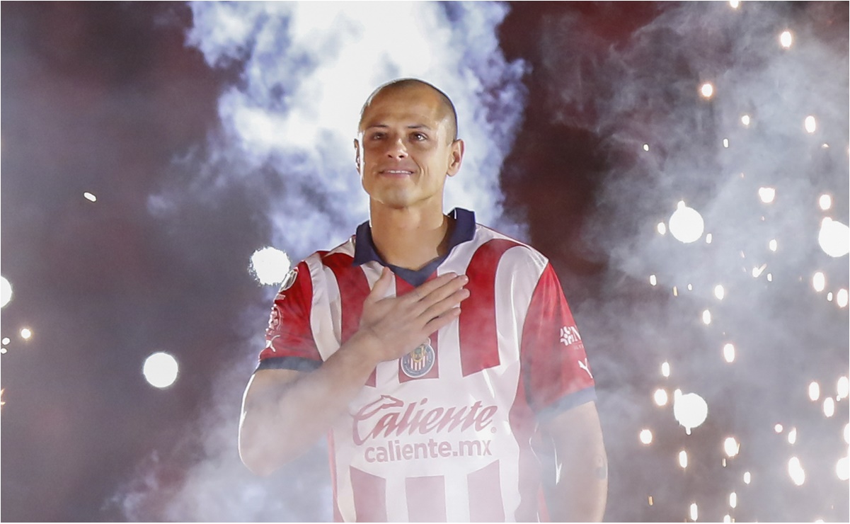 Así se vivió la presentación de Chicharito Hernández: Chivas es el más grande de este pin… país 