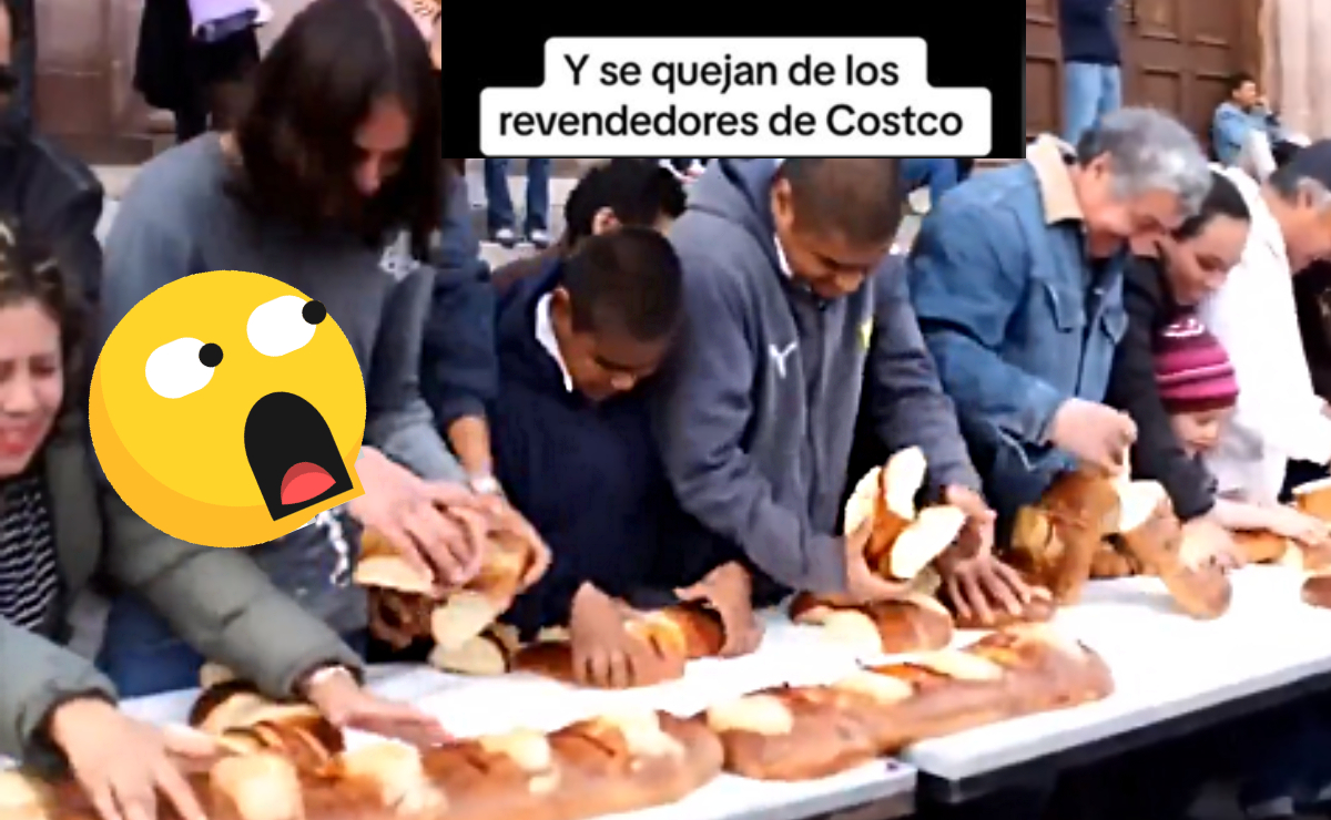 “Y se quejan de los revendedores de Costco”: reviven VIDEO de personas "agandallando" la Rosca de Reyes