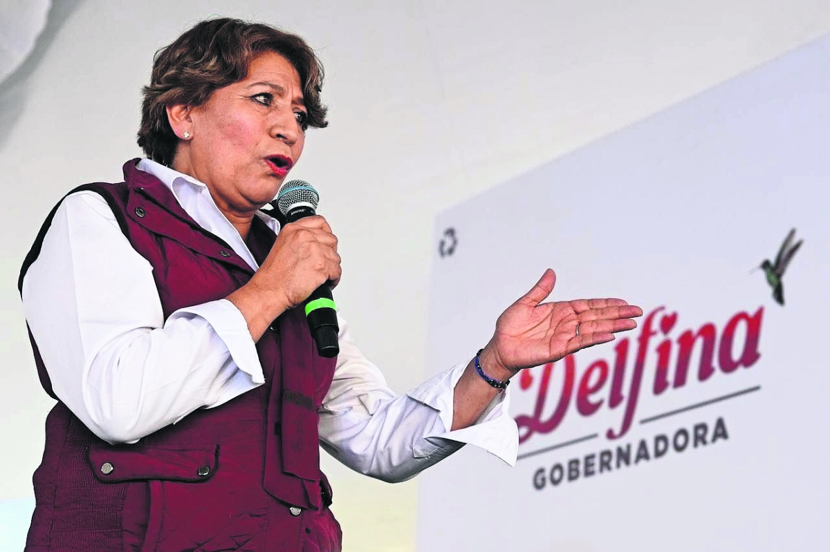 Presenta Delfina Gómez plan para atender falta de agua