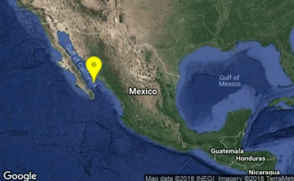Reportan sismo de magnitud 4.0 en Los Mochis, Sinaloa