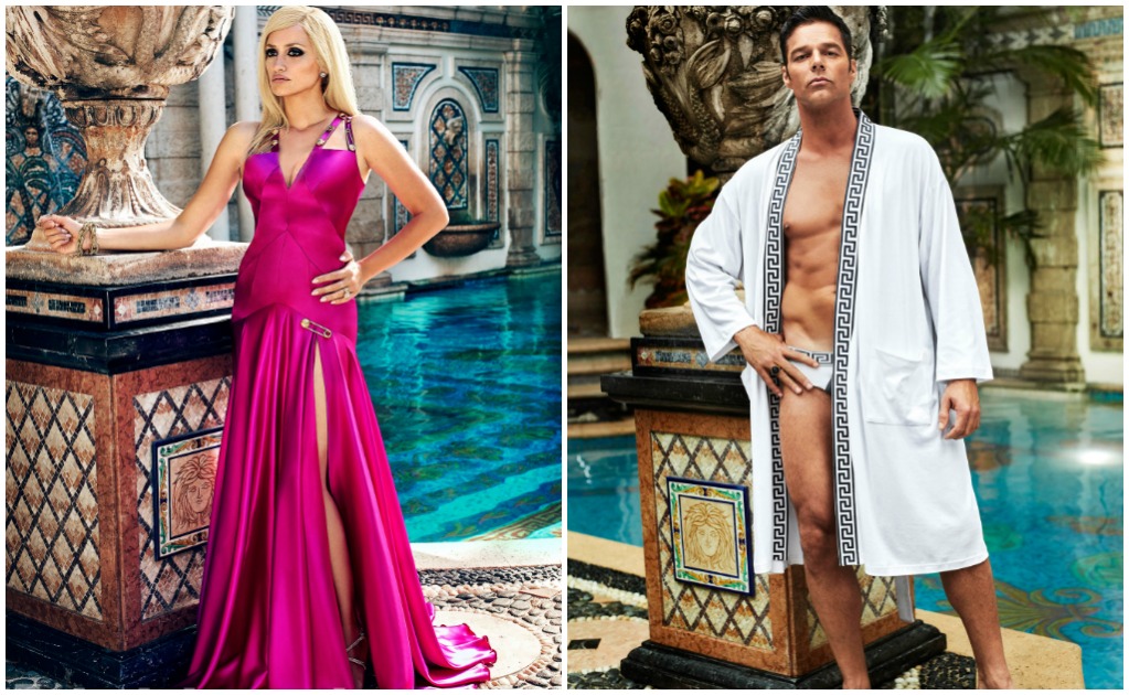 Difunden primeras imágenes de ' Versace: American Crime Story' con Penélope Cruz y Ricky Martin