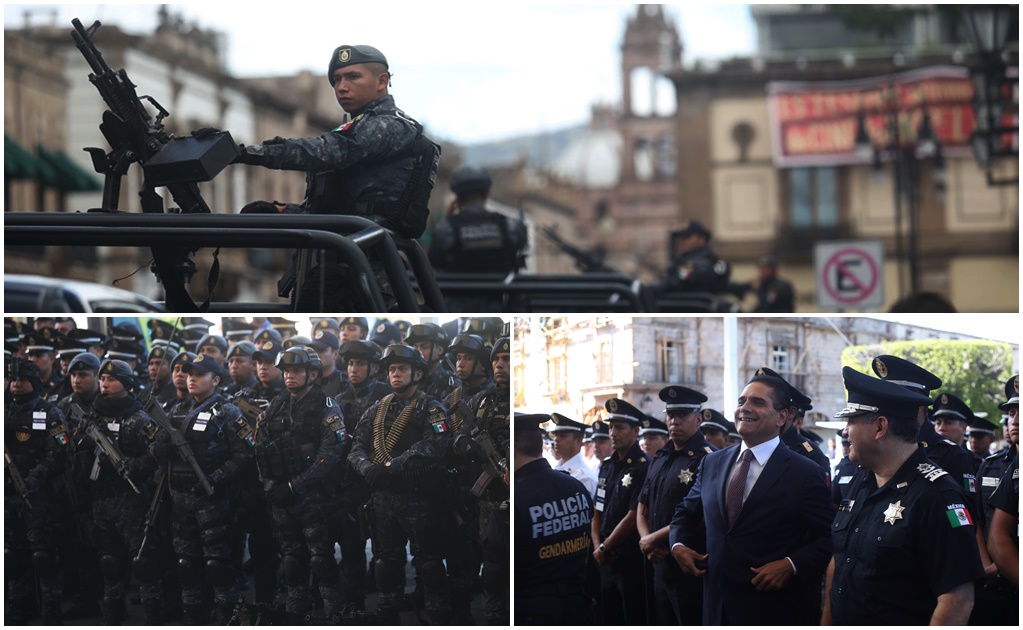 PF despliega a 300 gendarmes en Morelia