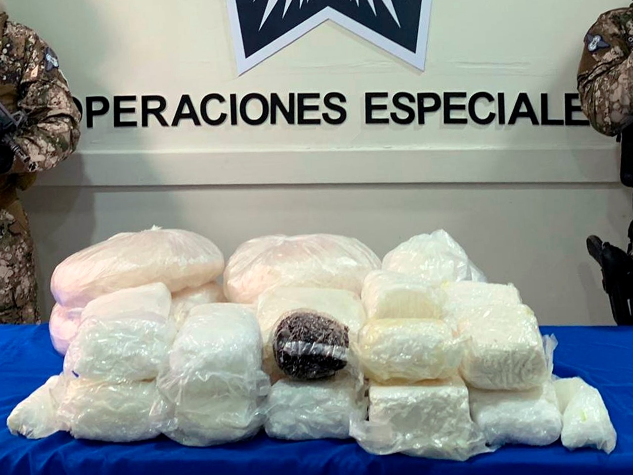 En operativo aseguran más de 50 kilos de metanfetamina en Matamoros
