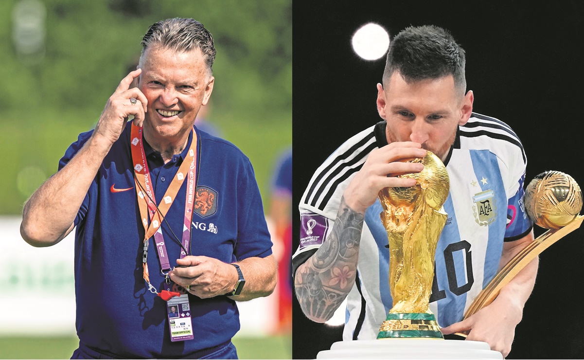 El Mundial de Qatar 2022 estaba ‘armado’ para que Messi fuera campeón afirma Louis Van Gaal