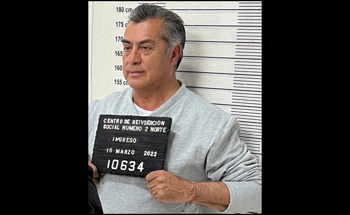 Foto. Fichan a Jaime Rodríguez "El Bronco" en penal de Apodaca