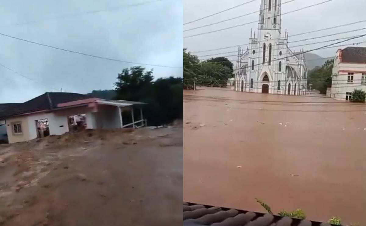 Suman 96 muertos y 1.5 millones de damnificados por inundaciones al sur de Brasil