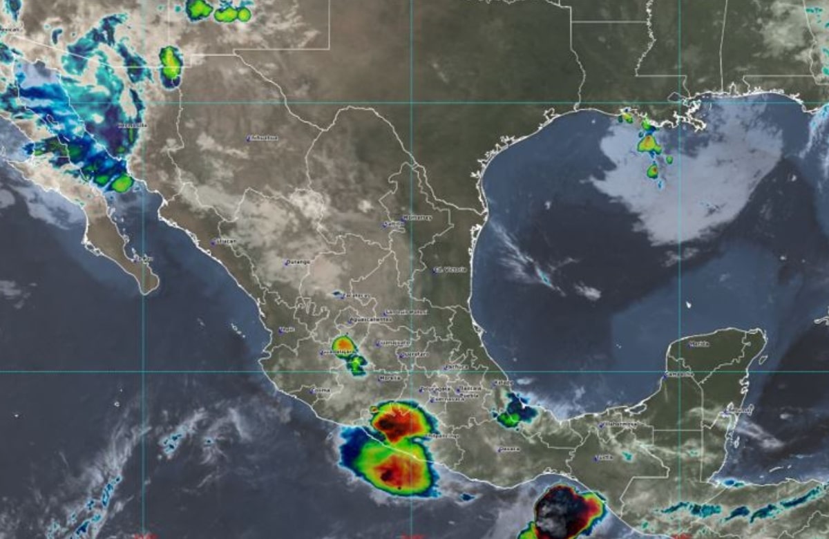 Este miércoles habrá lluvias muy fuertes en Aguascalientes, Durango, Guanajuato y otros 4 estados  