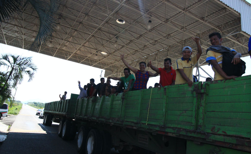 Detienen a más de 200 migrantes en Oaxaca