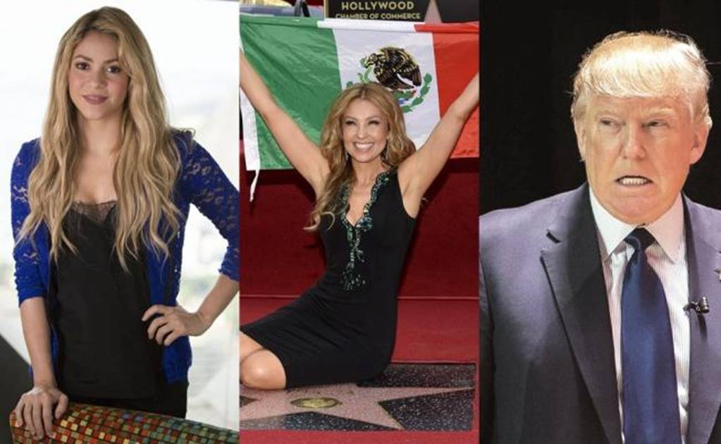 Latin music stars join forces against Donald Trump 