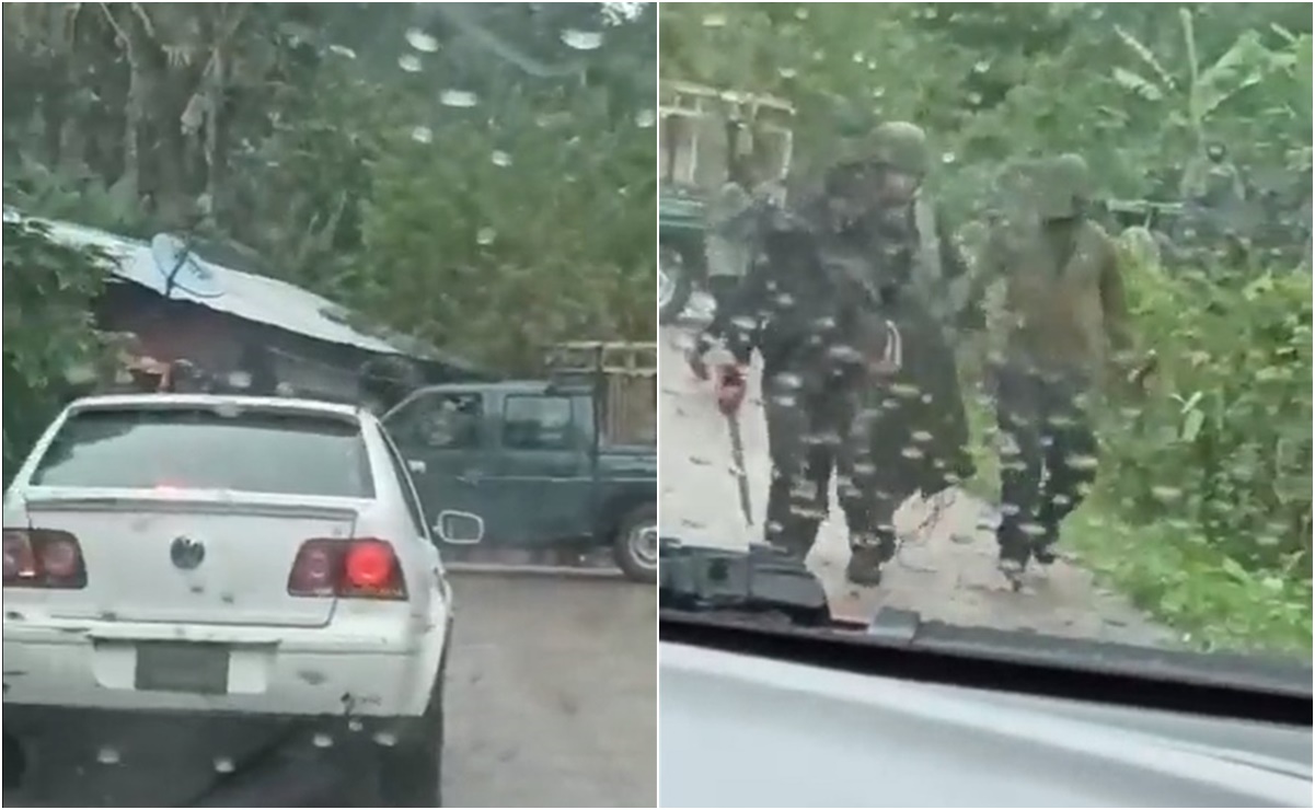 VIDEO. Grupo armado de Chenalhó embosca a soldados en Chiapas; liberan a militar más tarde