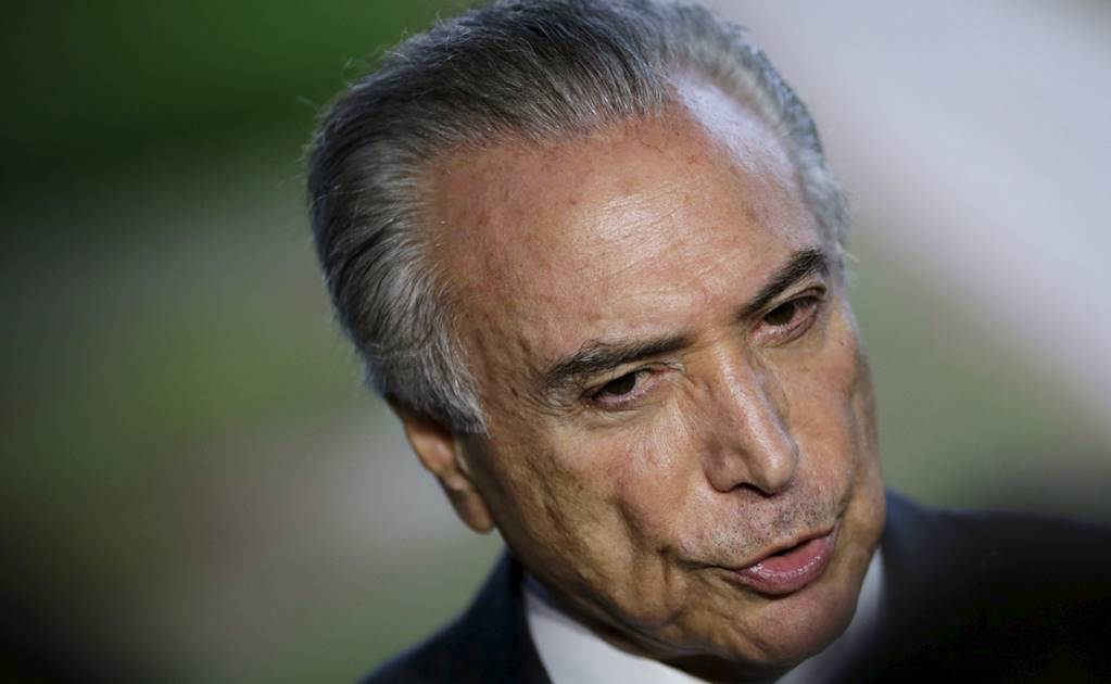 El PMDB dice que Vicepresidente de Brasil "es la esperanza"