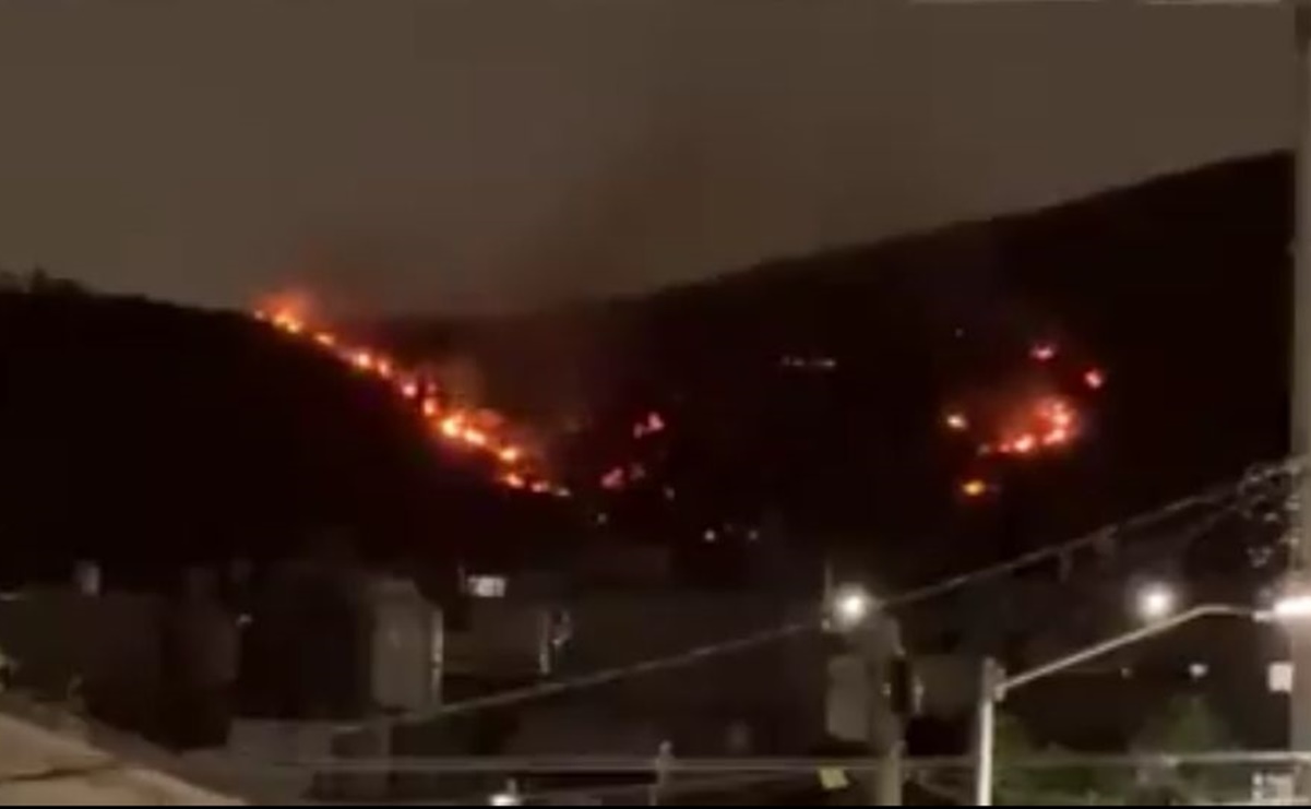 Se registra nuevo incendio en la Sierra de Guadalupe