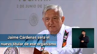 Informa AMLO salida de Ricardo Rodríguez del Instituto para Devolverle al Pueblo lo Robado