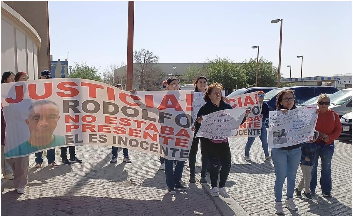 Exigen liberación de empleado del INM detenido por incendio en estación migratoria de Ciudad Juárez