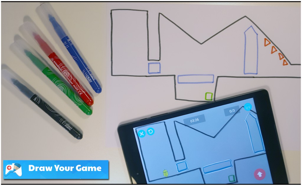 Diseña tu propio videojuego con Draw Your Game