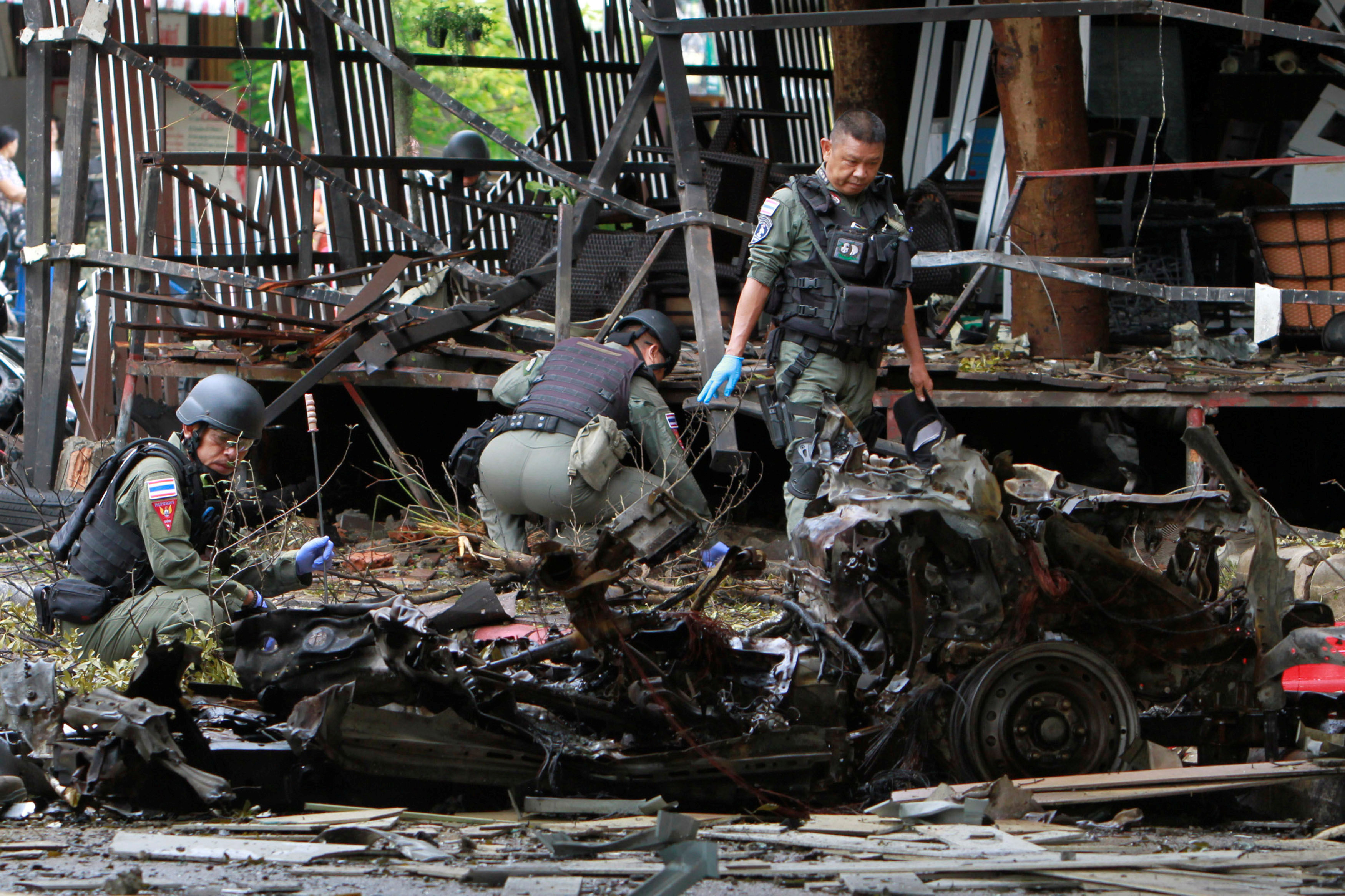 Un muerto y 29 heridos por explosiónes en Tailandia