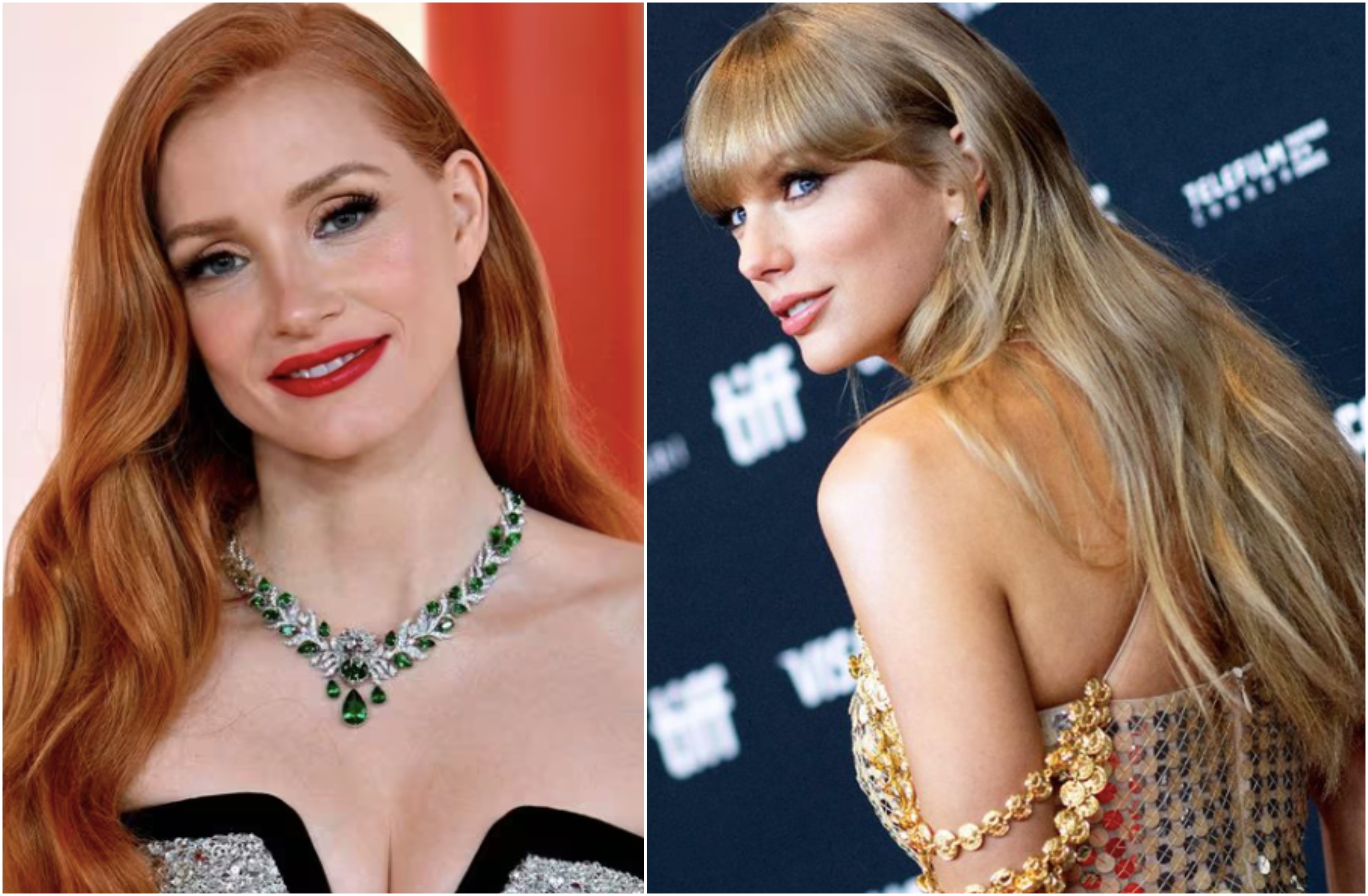 Jessica Chastain habla del gran gesto que tuvo Taylor Swift con ella, ¿de qué se trata?