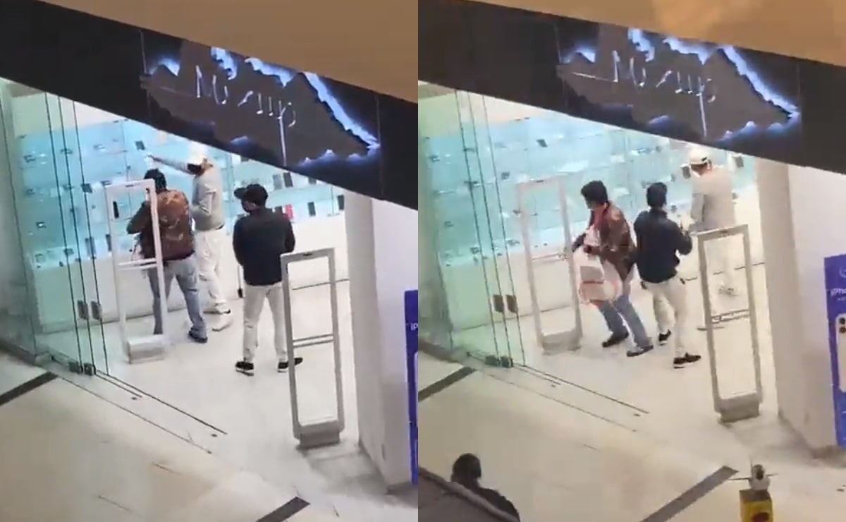 VIDEO: “¡Están robando!”, asaltan plaza comercial de Cuautitlán Izcalli, saquean tienda de celulares