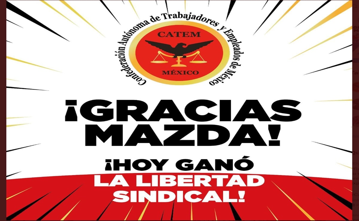 CATEM gana contrato colectivo de trabajo en Mazda Guanajuato