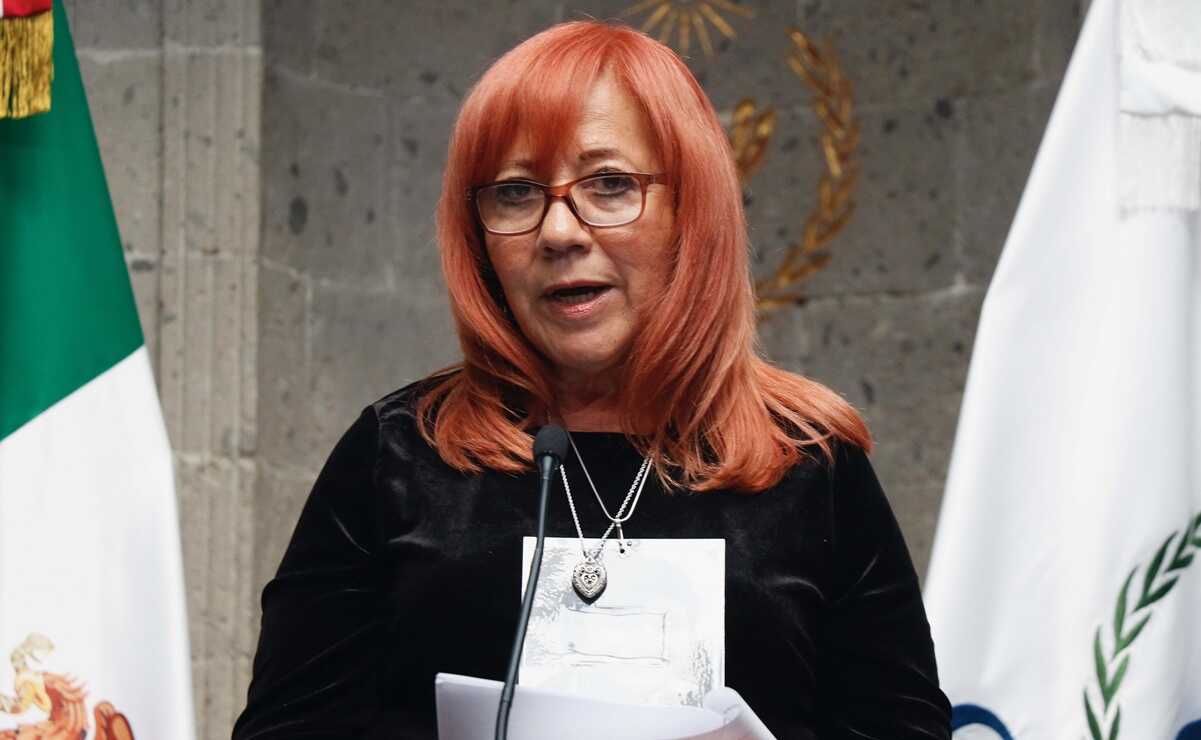 Por "agenda comprometida", descarta Rosario Piedra comparecer ante el Senado antes de diciembre