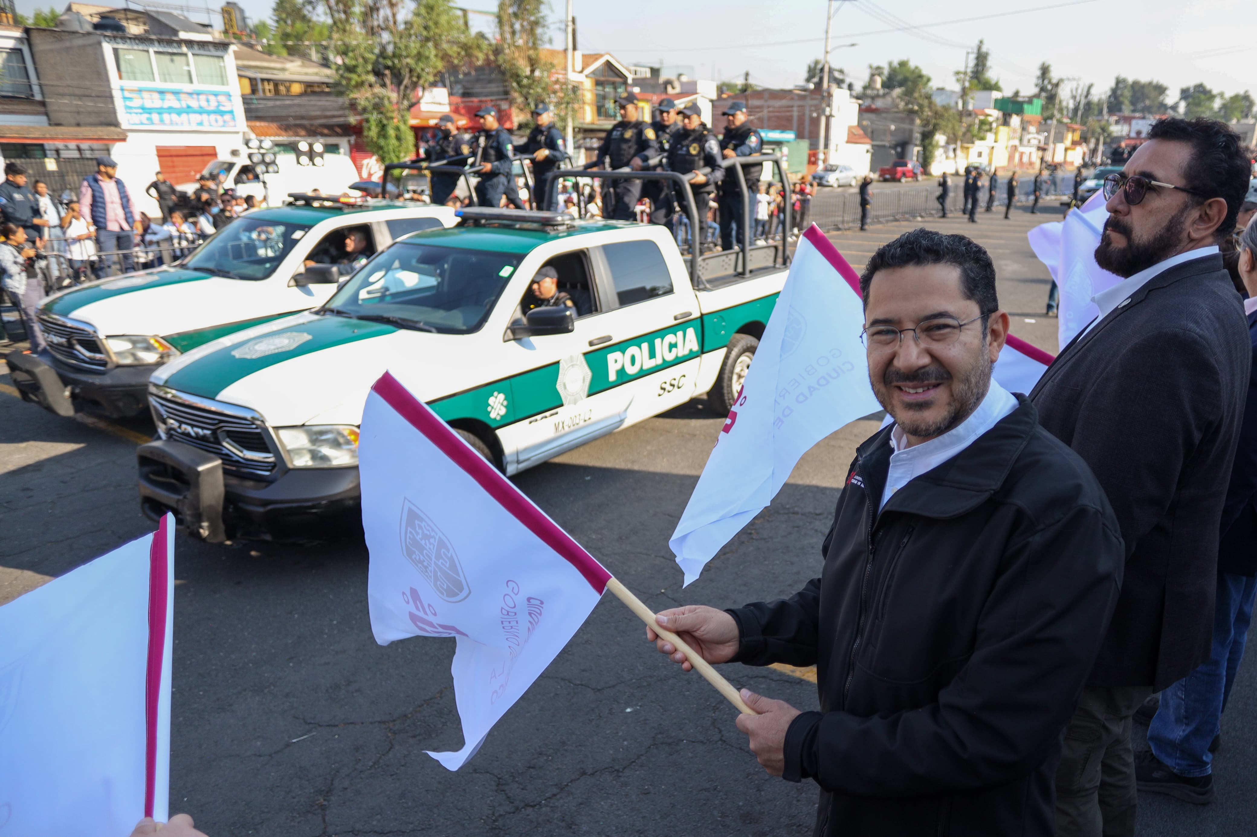 Martí Batres pone en marcha el operativo de seguridad en Xochimilco
