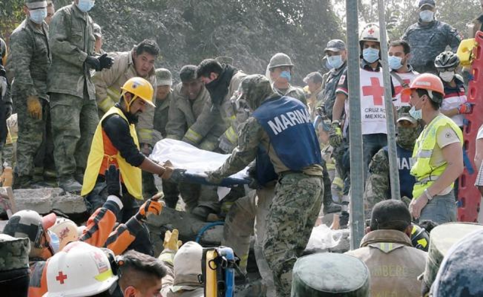 La tragedia mostró su dimensión al otro día