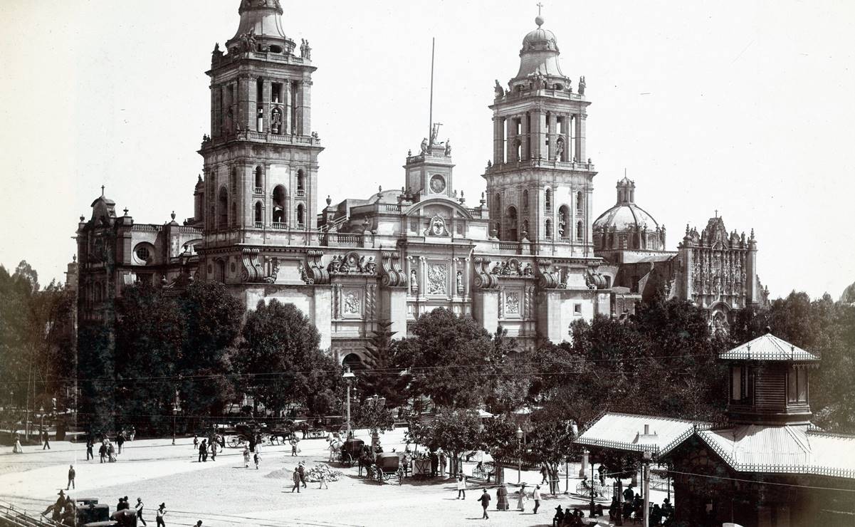Los jardines del Zócalo fueron una sorpresa hace 150 años