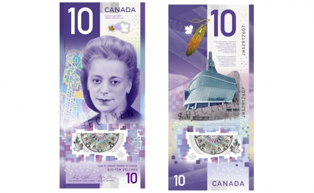 De Canadá el billete más bonito de 2018; cerca el mexicano de 500 pesos