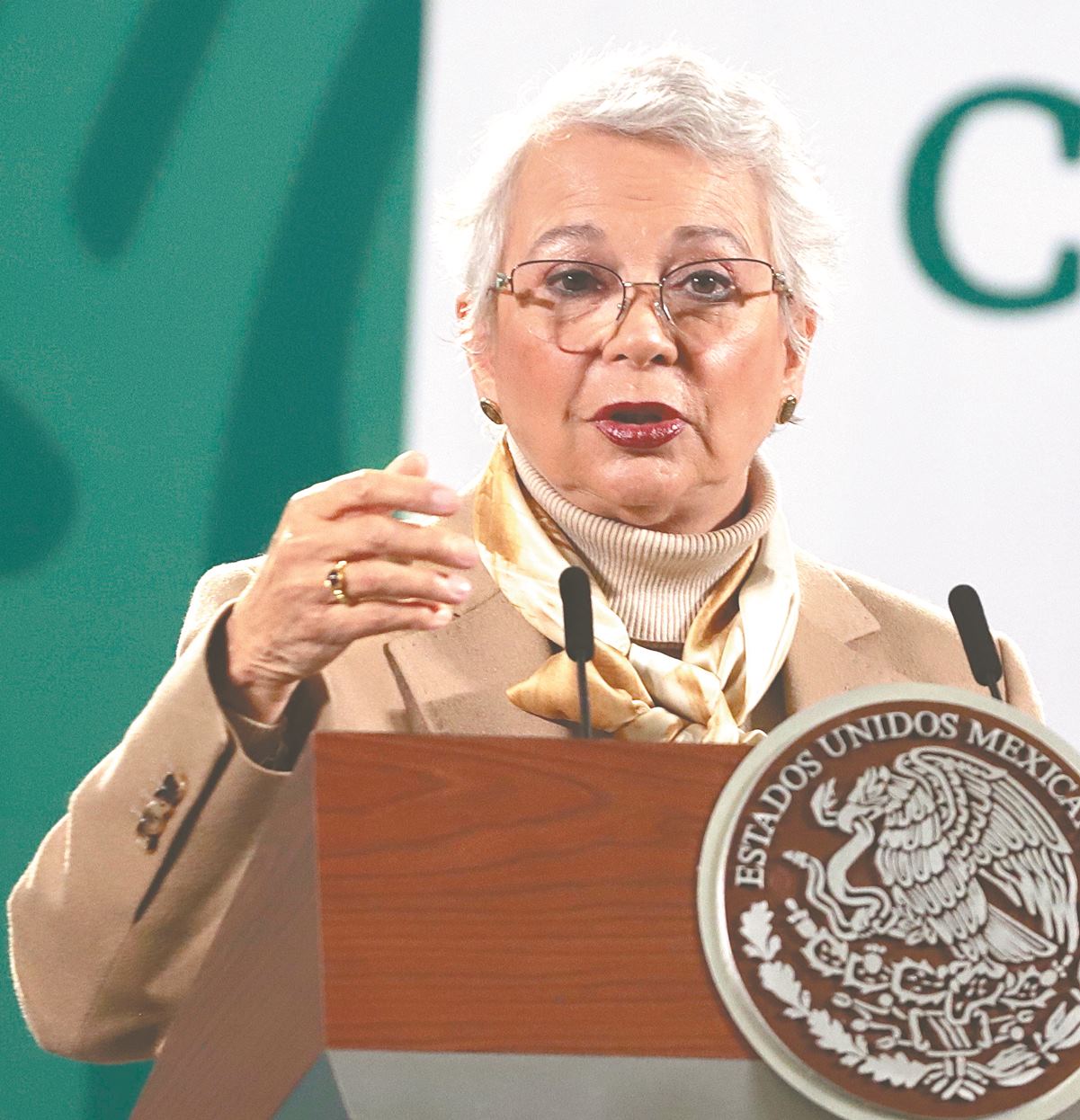 El castigo a Olga Sánchez por votar contra los designios de AMLO