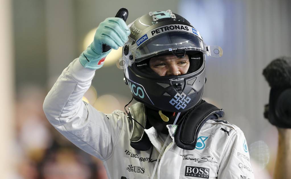 Rosberg, con la última 'pole' del año; "Checo" saldrá cuarto 