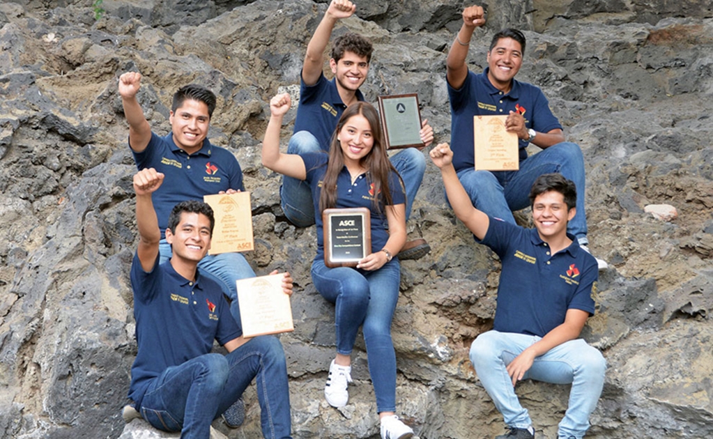 Estudiantes de la UNAM triunfan en certamen internacional de ingeniería