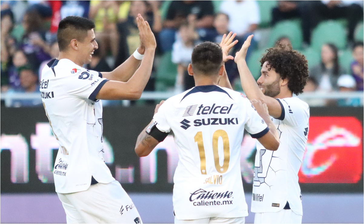 Liga MX: Pumas golea al Mazatlán FC y consigue su primera victoria como visitante