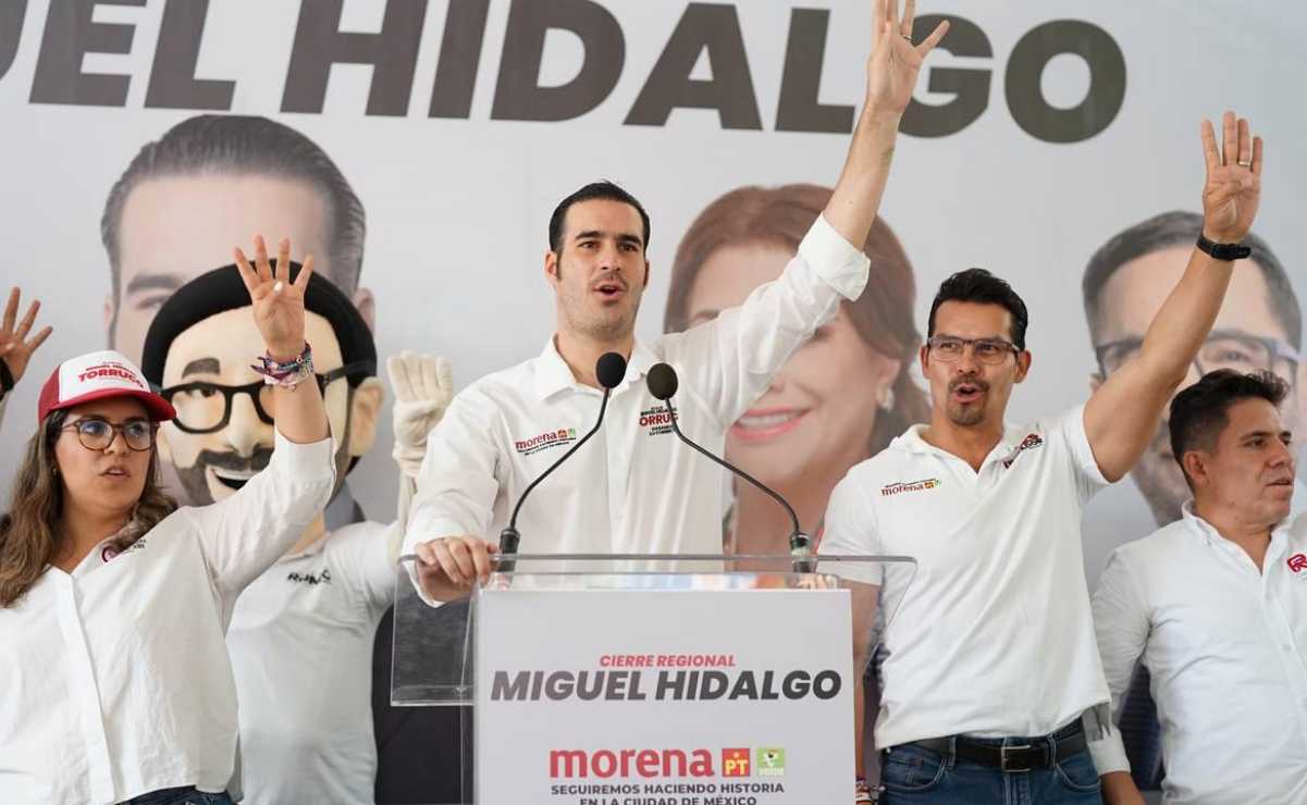 "Morena es la única opción de transformación, progreso y desarrollo para Miguel Hidalgo": Miguel Torruco