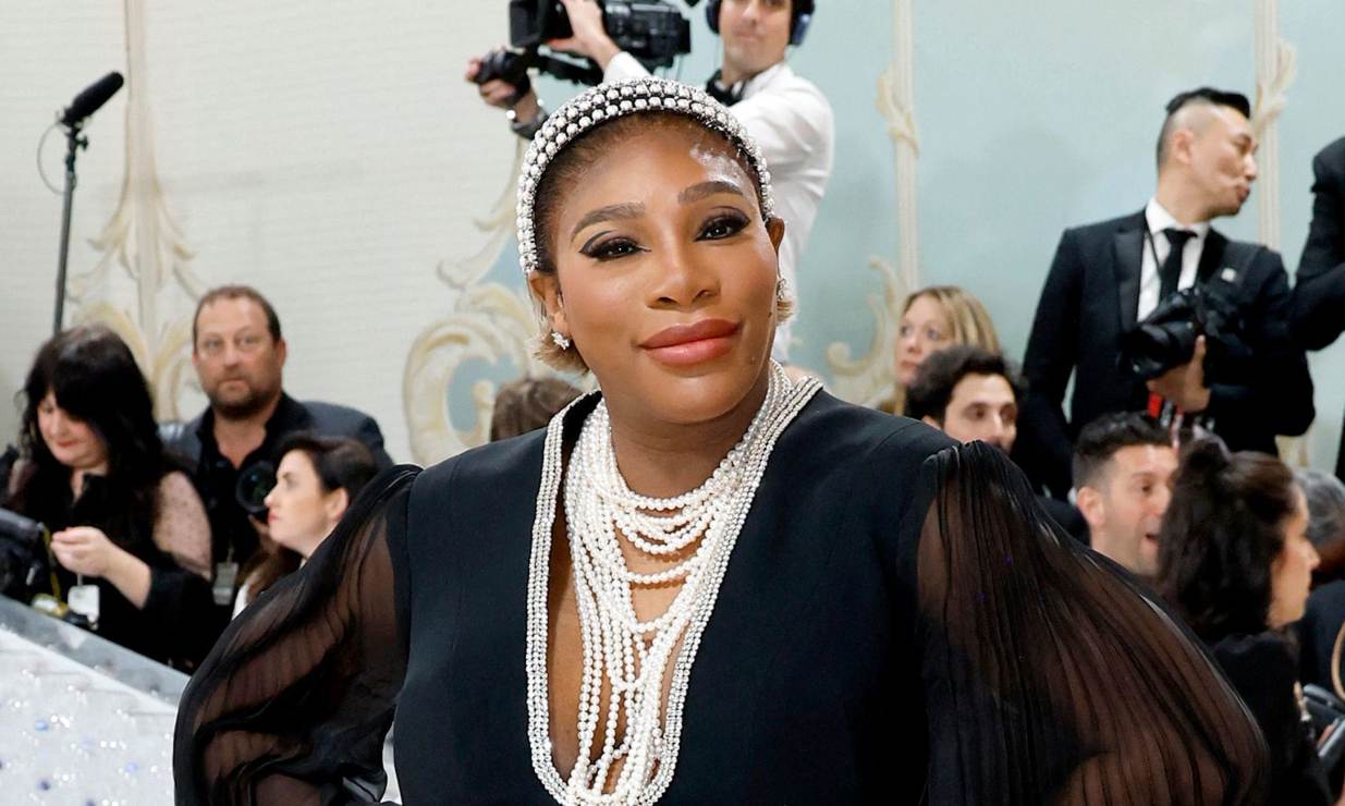 Serena Williams desvela su nuevo embarazo en la Met Gala 2023