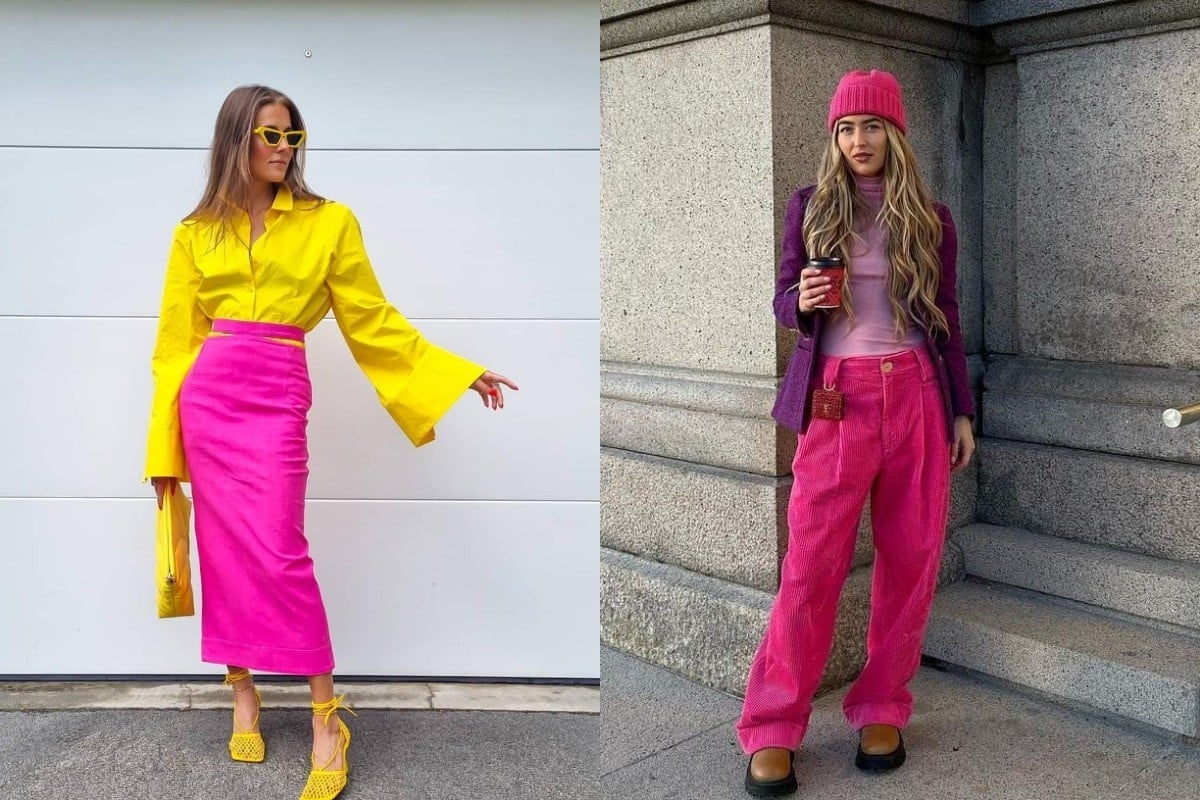 Guía infalible para combinar el rosa mexicano en tus looks de primavera 