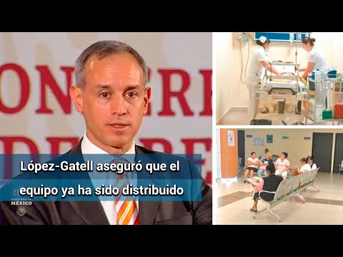 Se han repartido seis millones de equipos médicos contra el coronavirus: López-Gatell